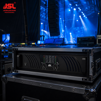 JSL Profesyonel 2 Kanallı Güç Amplifikatörü Raf Montajlı Pro Ses Amplifikatörü PA Sistemi Hoparlörü DJ Konser Gece Kulübü için