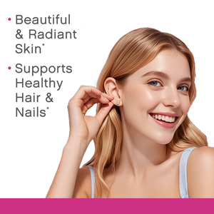 أفضل أقراص الكولاجين الطبيعي لبشرة متوهجة وتفتيح الشعر وتبييضه للنساء البالغات، مكمل مضاد للأكسدة - Product Image 4