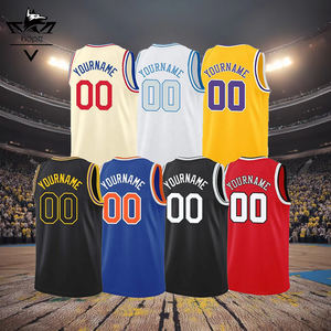 Maßgeschneidertes Herren-Basketballtrikot Retro Mesh Atmungsaktiv Antibakteriell 100% Polyester Street Sports Freizeitshorts Einteilig für - Product Image 1