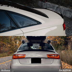 สปอยเลอร์หลังคาร์บอนไฟเบอร์ทรง Sedan สำหรับ A6 C7 ปี 2012-2015 - Product Image 6