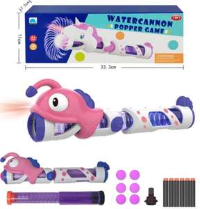 Pistola ad Aria Compressa 3-in-1 Bechotoy per Bambini, Giocattolo con Proiettili Morbidi e Acqua per Ragazzi e Ragazze - Product Image 1