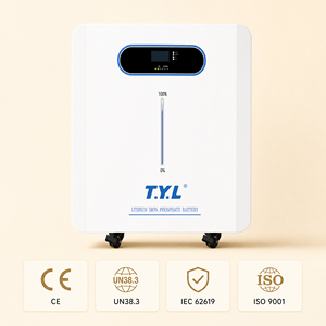 Sistema de Almacenamiento de Energía Solar Comercial T.Y.L de 30 kWh y 51.2 V, Batería de Litio Trifásica en Rack, 8000 Ciclos de Vida Útil - Product Image 1