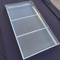 400*600 660*450 800*600 900*500mm Plateau de déshydrateur de séchage de maille de tôle perforée d'acier inoxydable pour des fruits, des légumes etc.