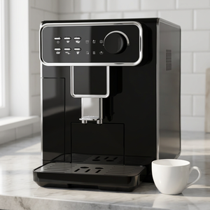 Cafetera Inteligente con Pantalla Táctil Totalmente Automática para el Hogar, Cafetera Espresso, Latte y Cappuccino - Product Image 1