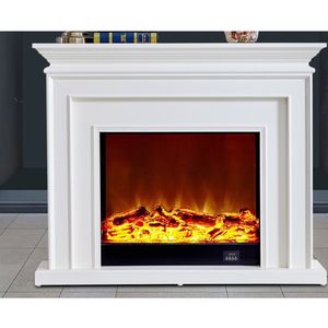 Bệ Lò Sưởi Dầm Gỗ 60 Inch Kệ Nổi Lò Sưởi Halloween Vòng Hoa Trang Trại Lò Sưởi Mộc Mạc Chỉ Có Khung Lò Sưởi - Product Image 1