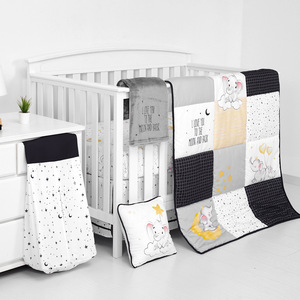 3 pz vari Set di biancheria da letto leggera leggera per neonati - Product Image 2