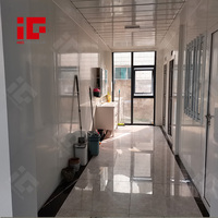 Fireproof Container House Foldable Flat Pack Container House Camp for Temporary Housing