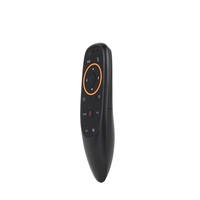 Alta calidad G10S Voice Fly Air Mouse AAA batería 2,4G giroscopio inalámbrico detección Mini teclado para Android TV Box Mini PC