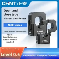 Transformateur de courant à noyau ouvert CHNT CHINT NCTK AC type pince NCTK-24 NCTK-36 NCTK-50 pour compteurs d'énergie DDSU666 DTSU666