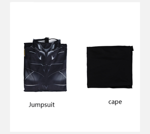 ชุดคอสเพลย์แบทแมนสีดำ ผ้าโพลีเอสเตอร์ แบบจั๊มสูทและรอมเปอร์ สำหรับผู้ใหญ่  ชุดแฟนซีงานเทศกาลยอดนิยม - Product Image 4