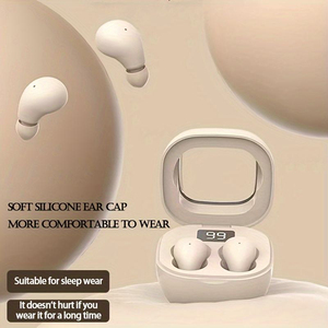 Audífonos Inalámbricos Ultra Pequeños, Mini, de Doble Oreja, Estilo Intrauditivo, para Dormir, Universales para Hombre y Mujer, para Escuchar Música, Deportes y Fitness - Product Image 3