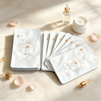 Sachet PE imprimé sur mesure, haute barrière, recyclable, pochette trois côtés pour shampoing, soins capillaires, cosmétiques, emballage de voyage, impression OEM
