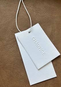 Customized eco-friendly waterproof PVC rope clothing hangtags & clothing/shoe/bag hangtags - Product Image 4