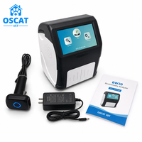 Analyseur de chimie sanguine vétérinaire OSCAT avec 26 panneaux de tests |   Machine de biochimie animale portable pour chiens, chats, chevaux, bovins, clinique