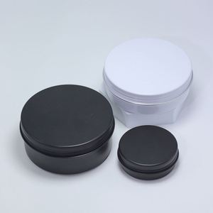 5ml 10ml 20ml 30ml 50ml 60ml 80ml 100ml 150ml 200ml Round <b>Aluminum</b> Cosmetic Tin <b>Container</b> Metal <b>Aluminum</b> Jar - Product Image 4