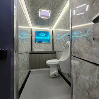 Haute qualité salle de bain Portable toilettes remorque toilette Vip Public Portable toilettes remorque Portable toilette toilettes remorque