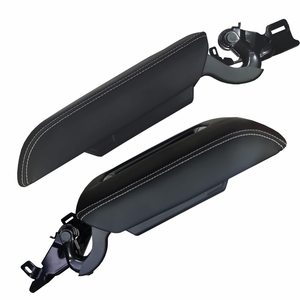 Cubierta para el Reposabrazos de la Consola Central de Chevrolet, Caja de Almacenamiento 0227083AA, Fibra de Carbono Gris, Modelos 2014-2020 - Product Image 2