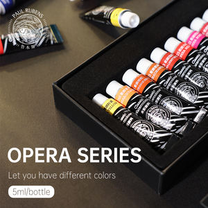 Rubens Wholesale Nouveau Tube d'Emballage 14 Couleurs Tube Individuel 5ML Ensemble d'Aquarelles Opera Kit de Pigments Liquides de Peinture de Haute Qualité - Product Image 3