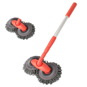 Brosse <span class=keywords><strong>de</strong></span> lavage <span class=keywords><strong>de</strong></span> <span class=keywords><strong>voiture</strong></span> rétractable à double tête 360° °   Brosse <span class=keywords><strong>de</strong></span> nettoyage <span class=keywords><strong>de</strong></span> <span class=keywords><strong>voiture</strong></span> à long manche en microfibre, serpillière <span class=keywords><strong>de</strong></span> lavage <span class=keywords><strong>de</strong></span> <span class=keywords><strong>voiture</strong></span>, ne domine pas la <span class=keywords><strong>peinture</strong></span>, sans rayures - Product Image 2