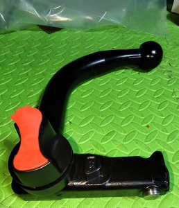 Kit de crochet de remorquage invisible de type boule détachable, barre de remorquage verticale amovible à col de cygne avec clé de verrouillage universelle - Product Image 2