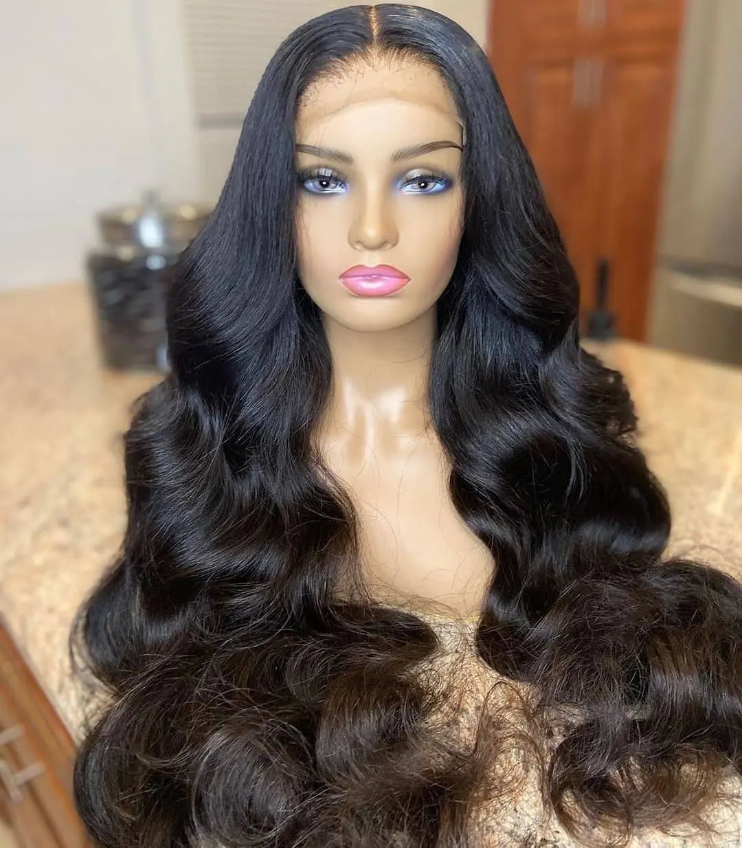 3 perruques deal cheap Wholesale Free Shipping Cuticle Aligned Unprocessed Brazilian Hair Virgin Human Hair Full Lace Wigs