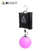 Spectacle sur scène Led Treuil Cinétique Couleur Café Boutique Décoration Dmx Levage 3d Boule Lumière Cinétique
