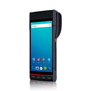 Terminal mobile portable <span class=keywords><strong>PDA</strong></span> Android9 avec écran tactile de 5,5 pouces, Wifi 4G, imprimante thermique intégrée RFID NFC - Product Image 2