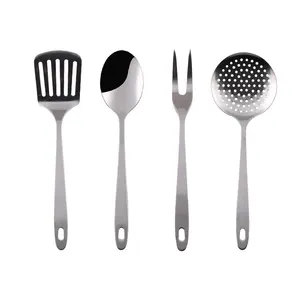 Thiết kế mới thép không gỉ đồ dùng nhà bếp nấu ăn công cụ thiết lập đồ dùng utensilios phụ kiện nhà bếp công cụ - Product Image 1