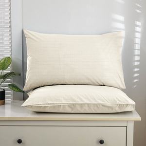 Funda de Almohada 95% Algodón Orgánico, 5% Plata Antibacteriana, Ecológica, No Tóxica, Antiestática, para Hogar y Hospital, para un Sueño Profundo - Product Image 2