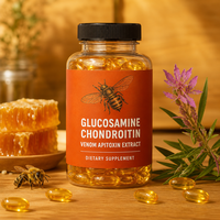 OEM 120 Capsules de Glucosamine Chondroïtine en Gélules Molles – Soutien à la Santé Articulaire, Amélioration de l'Immunité – Complément Alimentaire pour