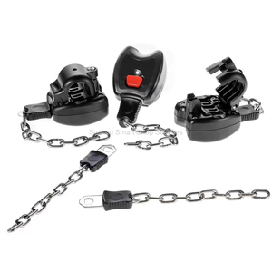 Système de verrouillage antivol pour chariot de courses en alliage de zinc robuste avec système de dépôt de pièces pour accessoires de chariot de supermarché - Product Image 4