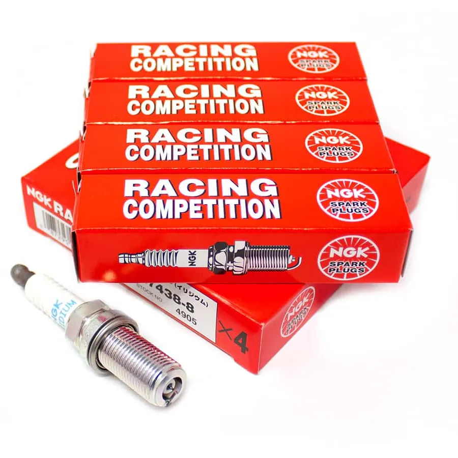 Orginal Genuine NGK Racing Performance Spark Plug 4905 R7438-8 Made in Japan No Cheap Fake Cross Use IKH01-24 Modify Cars