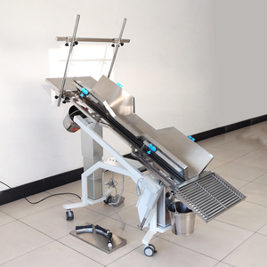 Mesa de Cirugía Veterinaria Eléctrica de Alta Precisión EUR <span class=keywords><strong>VET</strong></span>, Fabricada en Acero Inoxidable 304, con Superficie en V, Móvil, para <span class=keywords><strong>Centro</strong></span> de Cirugía - Product Image 2