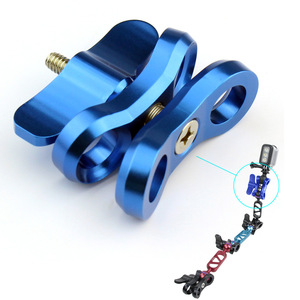 Feichao 1 Inch Ball Head <b>Clamp</b> For Action Camera Aluminum Alloy <b>Quick</b> Release Mount - Product Image 3