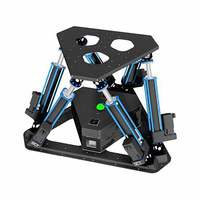 Plataforma de Movimiento de 6 Grados de Libertad en Oferta, Simulador de Conducción de Automóviles con Servomotor AC220V, Simulador de Juegos de PC, Plataforma de Simulación de Carreras