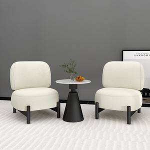 Sillón de Tela Moderno, Forma Redonda, Pintura a Base de Agua, Completamente Equipado para Sala de Estar, Balcón y Hogar - Product Image 2