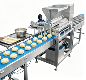 Machine à Gâteaux et Biscuits Électrique Ultime 400KG/H pour Œufs, Eau et Farine Système à double buse interchangeable, facile à utiliser, pour boulangerie, neuf - Product Image 1