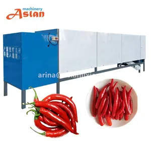Commercial fresh chili pepper destemming machine dry chili stem cutting machine
