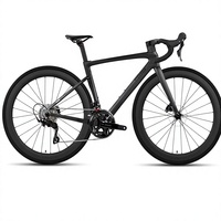 Vélo de route en carbone TWITTER X7 avec roues en fibre de carbone T1000/T1100, groupe Shimano 105 Di2 R7170-24S Hydr. Vélo de course pour adultes à disques, prix d'usine