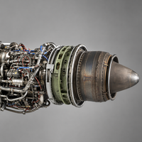 Moteur turbofan GE CF34-1A, poussée de 6650 lb, moteur d'avion pour Bombardier Challenger 600 Regional Jet, turbine turbojet