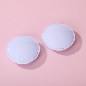 Su misura di grande capacità monostrato <span class=keywords><strong>polvere</strong></span> compatta, Blush e Contouring scatole con specchietti bianco rotondo Design per cosmetici - Product Image 3