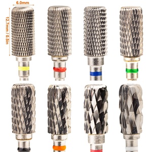 Mano derecha Gel duro Eliminar XF <span class=keywords><strong>M</strong></span> C 2XC 3XC 4XC Barril Seguridad profesional A prueba de polvo Carburo de tungsteno Efile Nail Bit con R-Cut - Product Image 1