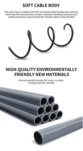 305m/100 m/hộp Trắng UTP Cat6 cáp OFC dây đồng hộp cáp trục <span class=keywords><strong>RJ45</strong></span> Mạng cặp xoắn cho kỹ thuật 1000Mbps <span class=keywords><strong>Ethernet</strong></span> - Product Image 3