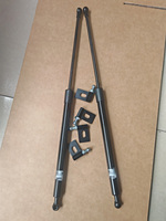 Accessoires de voiture, vérin à gaz pour capot, compatible avec Mitsubishi Lancer Evolution EVO 7 8 9 de 2001 à 2008