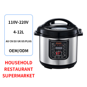 6L Ménage Multi En Acier Inoxydable <span class=keywords><strong>Crock</strong></span> <span class=keywords><strong>Pot</strong></span> Électrique Autocuiseur Électrique Grand Autocuiseur Commercial - Product Image 6