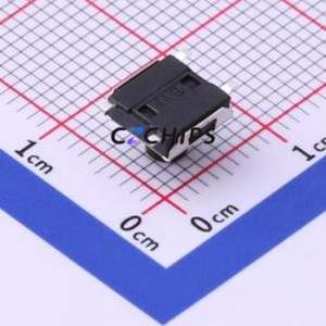 UK-B0229-G5-B-250 Tactile Switch SMD-4P,6.2x6.2mm Switch Single Pole Single Throw Round Button 2.5N Vertical Mount - Product Image 2