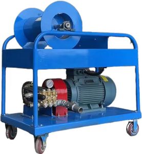 Máy làm sạch đường ống cao áp 2600psi thiết bị công nghiệp ngoài trời với máy bơm nước - Product Image 5