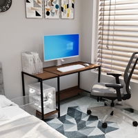 Bureaux de direction minimalistes en bois, design multicolore pratique pour le bureau à domicile, la salle d'étude ou la station de travail d'écriture