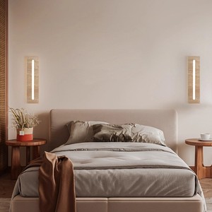 Jufan Long Strip Wall Lamp Led E27 <b>Switch</b> Control <b>Waterproof</b> For Bedroom Living Room Ambient <b>Lighting</b> - Product Image 3