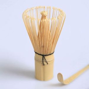Juego de Herramientas Tradicionales de Bambú para Matcha, Incluye Batidor, Cuchara y Cucharón, Ideal para Regalo - Product Image 4